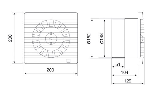 Накладной вентилятор Soler & Palau Decor 300S