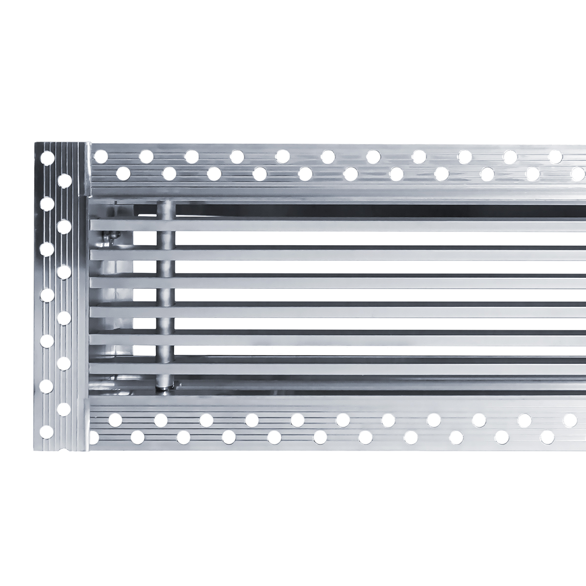 Дизайнерская съемная решетка для скрытого монтажа Brofer FUTURE-10AN 400x150