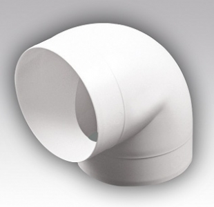 Колено 90 градусов ERA 12,5ККП d125 мм пластиковое