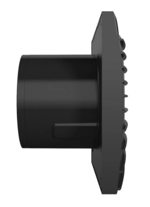 Вентилятор накладной ERA DiCiTi SILENT 4C Matt Black d100